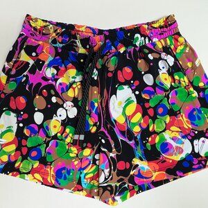 colorful fabletics running shorts